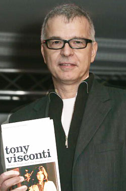 Tony Visconti mit seiner Autobiografie