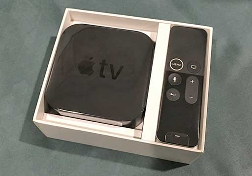 Apple TV 4K Innenverpackung
